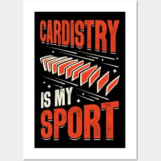 Cardistry Artist Magician Cardist Gift Posters and Art